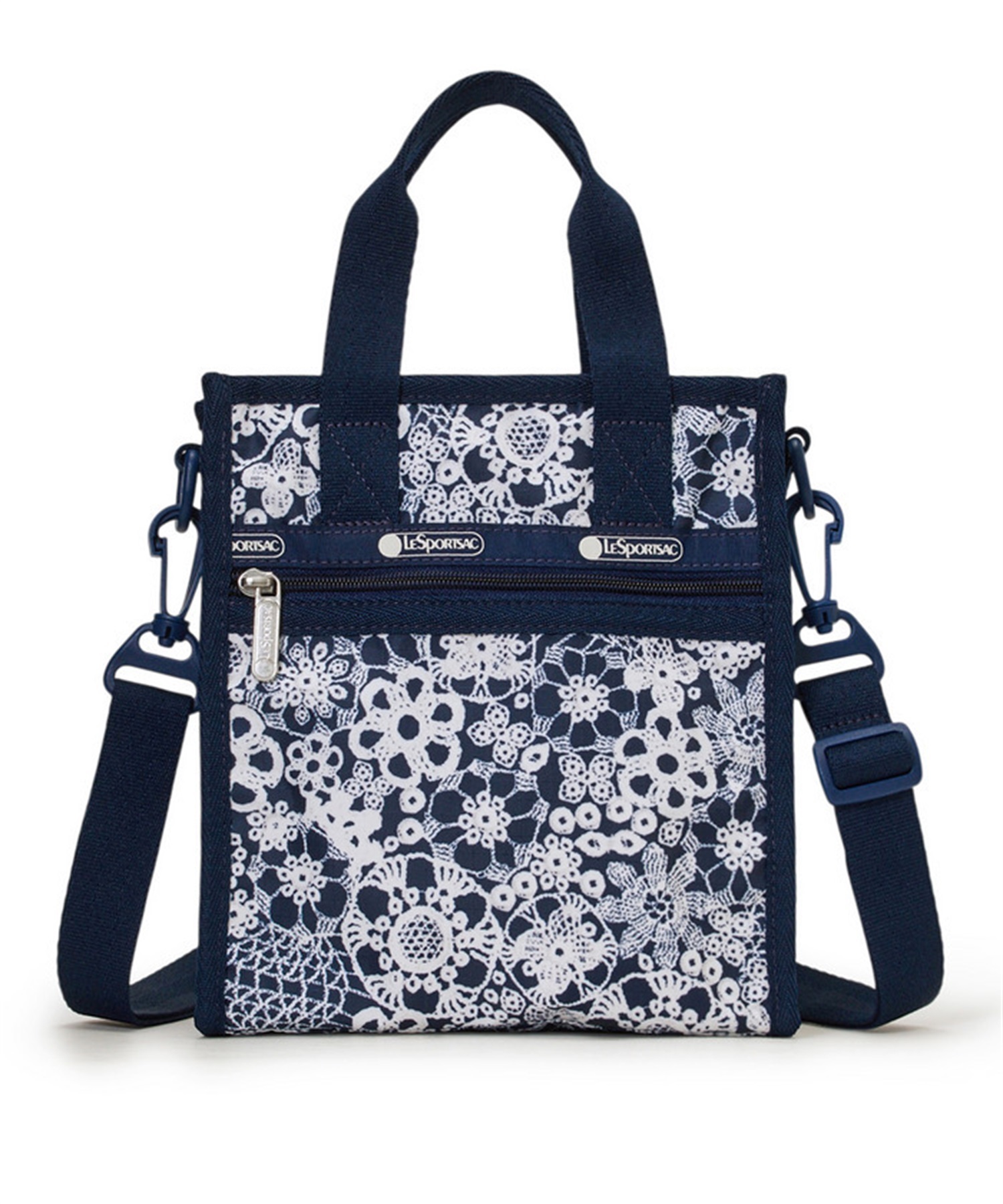 MINI N/S TOTE(フローラルレースネイビー-フリー)