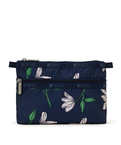 COSMETIC CLUTCH(フローラルブルームズネイビー-フリー)