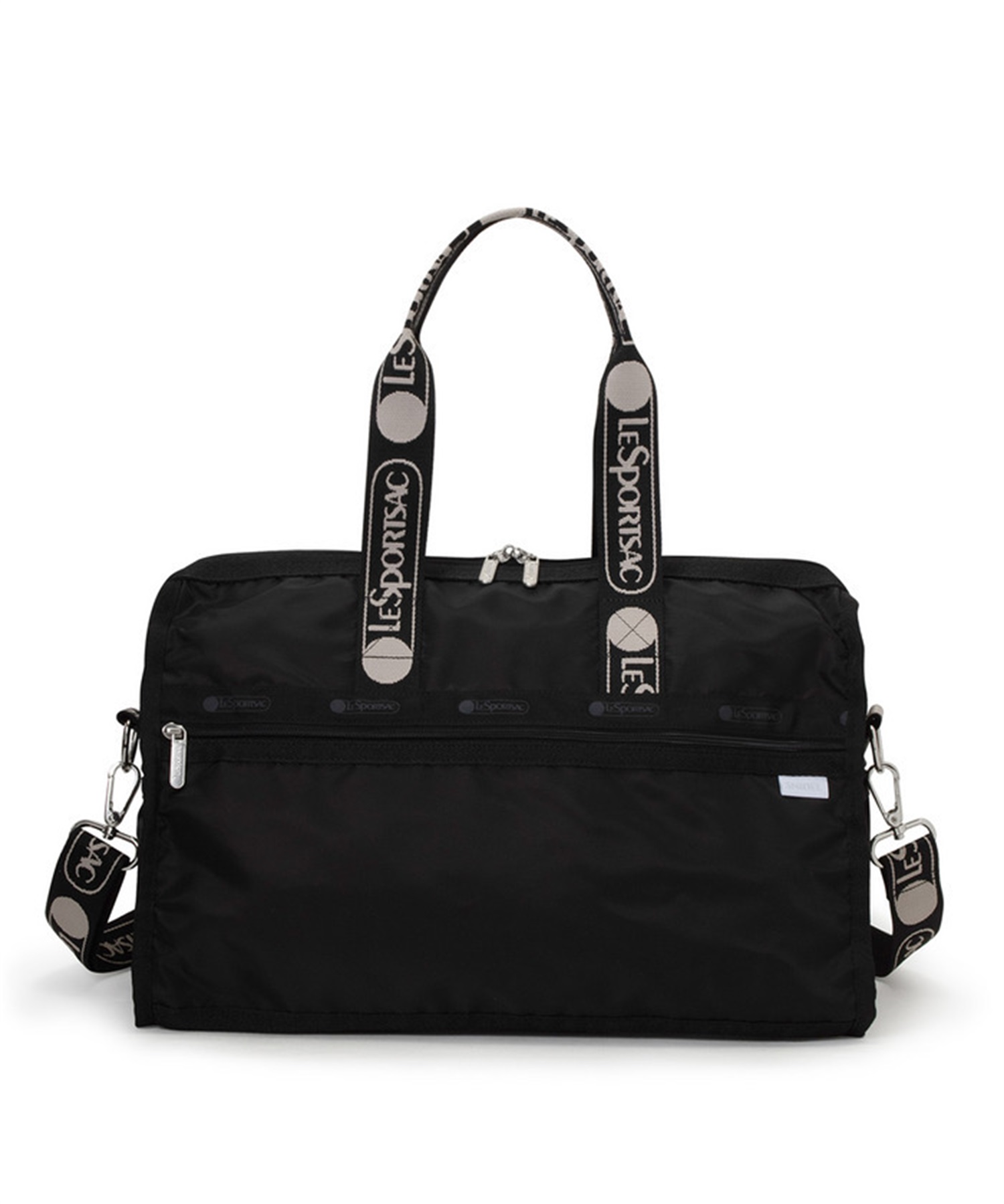 【LeSportsac×SNIDEL】DELUXE MED WEEKENDER MH(ロゴジャガードブラックスナイデル-フリー)