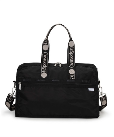 【LeSportsac×SNIDEL】DELUXE MED WEEKENDER MH(ロゴジャガードブラックスナイデル-フリー)