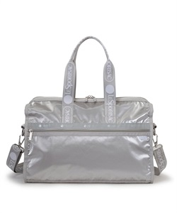 【LeSportsac×SNIDEL】DELUXE MED WEEKENDER MH(ロゴジャガードシルバースナイデル-フリー)
