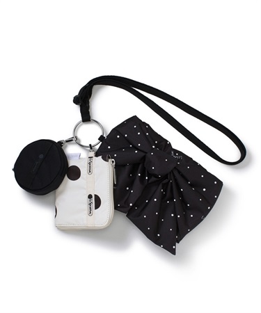 【LeSportsac×SNIDEL】BOW MULTI POUCH SET