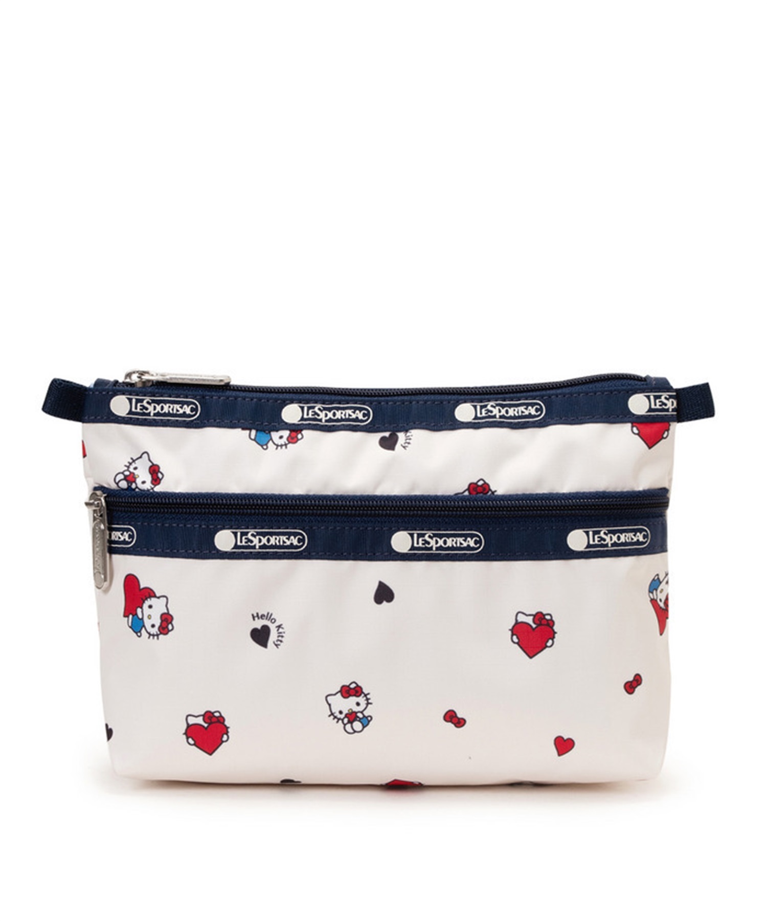 【LeSportsac×Hello Kitty】COSMETIC CLUTCH(ハートトゥハートACC-フリー)
