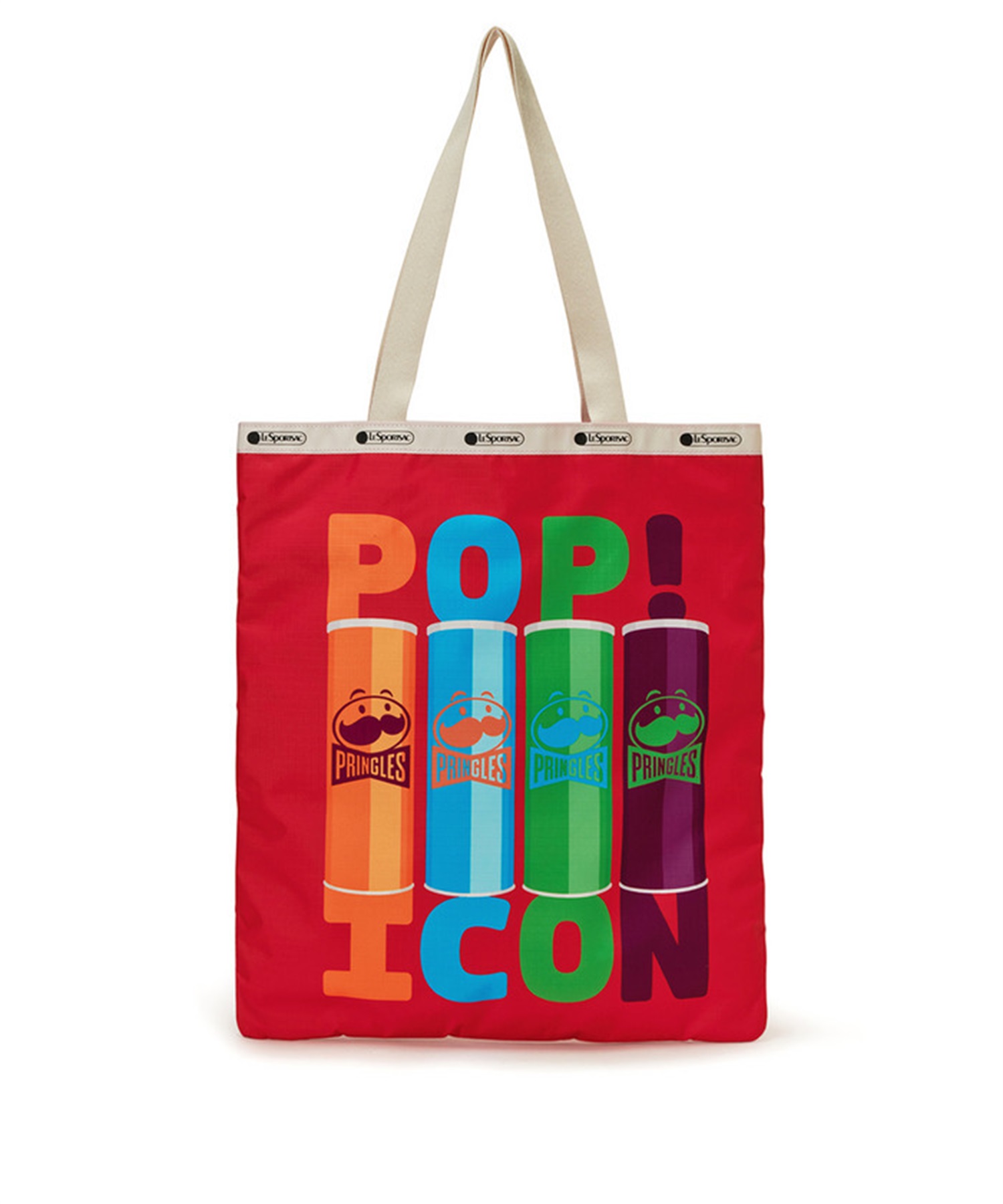 【LeSportsac×Pringles】GRAND EMERALD TOTE(プリングルズポップアイコントート-フリー)