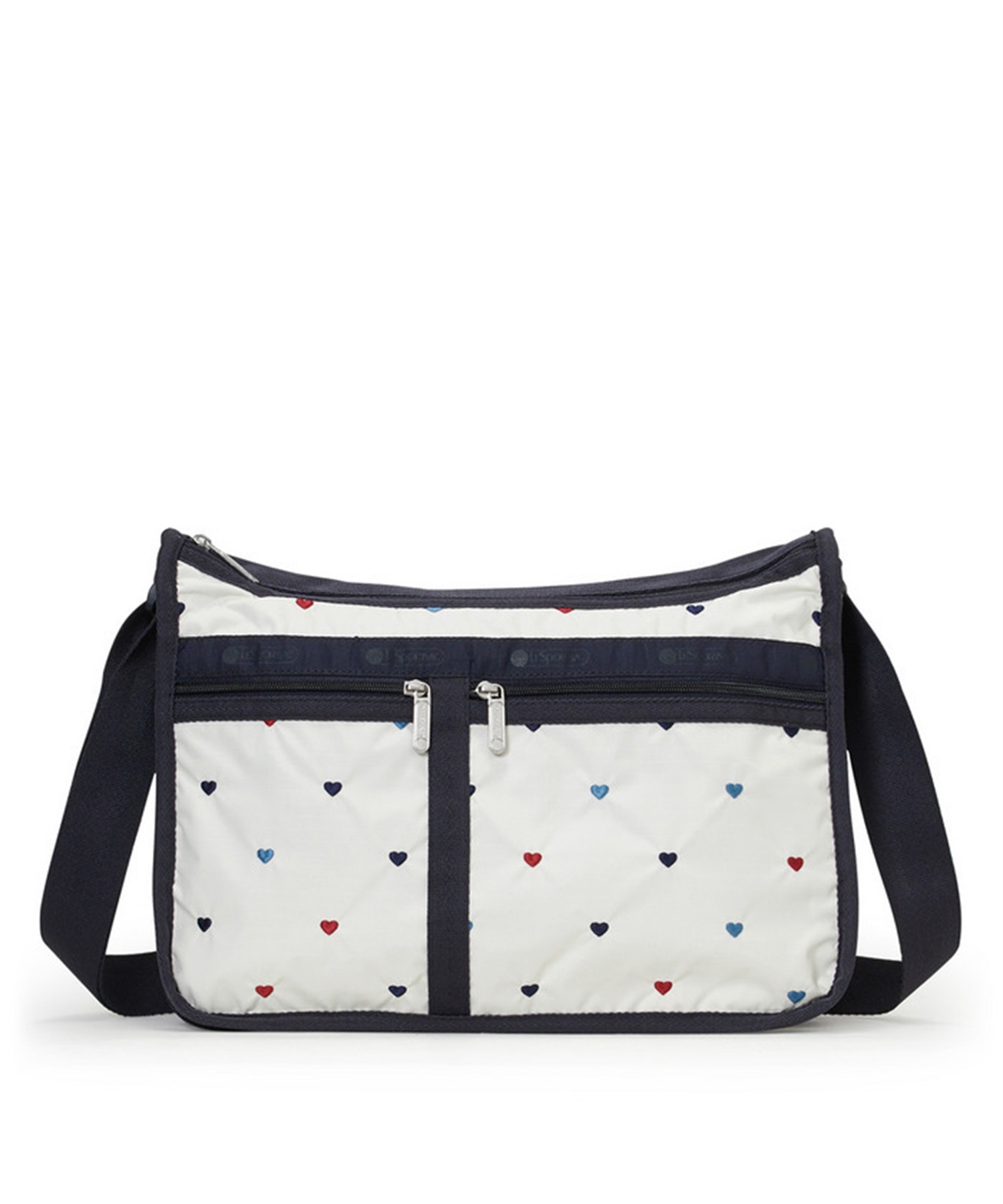DELUXE EVERYDAY BAG(トリコロールハートエンブロイダリー-フリー)