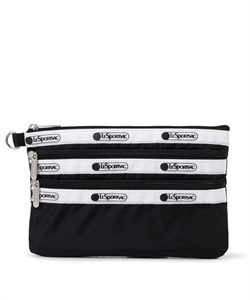 【LeSportsac×URBAN RESEARCH】3-ZIP COSMETIC W/DRING