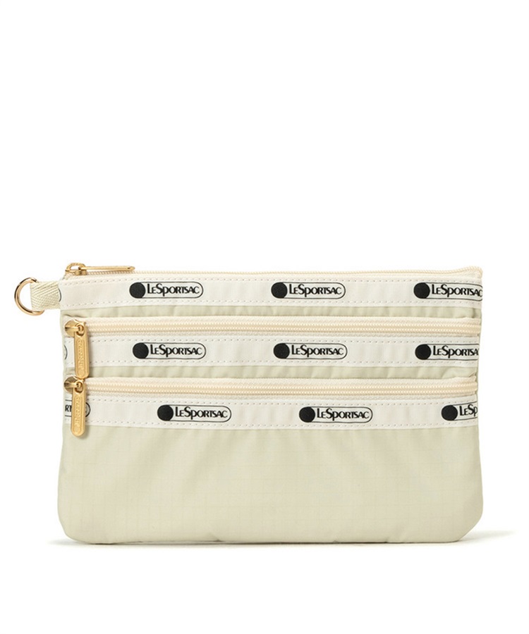 【LeSportsac×URBAN RESEARCH】3-ZIP COSMETIC W/DRING