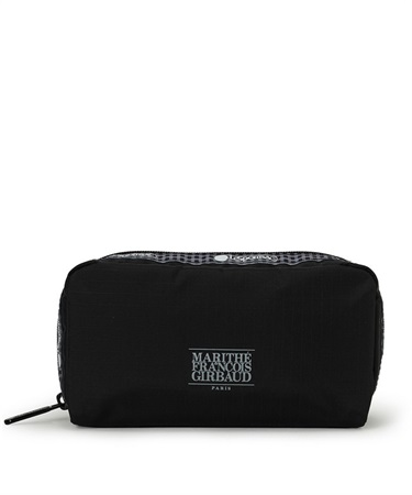 【LeSportsac×MARITHE + FRANCOIS GIRBAUD】MFG RECTANGULAR COSMETIC(MFGブラック-フリー)