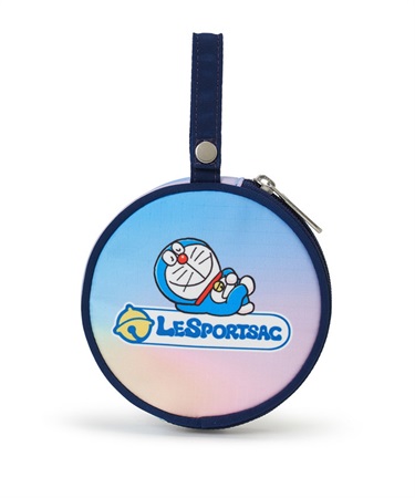 【DORAEMON】ROUND PIPING CHARM(ドラえもんロゴチャーム-フリー)