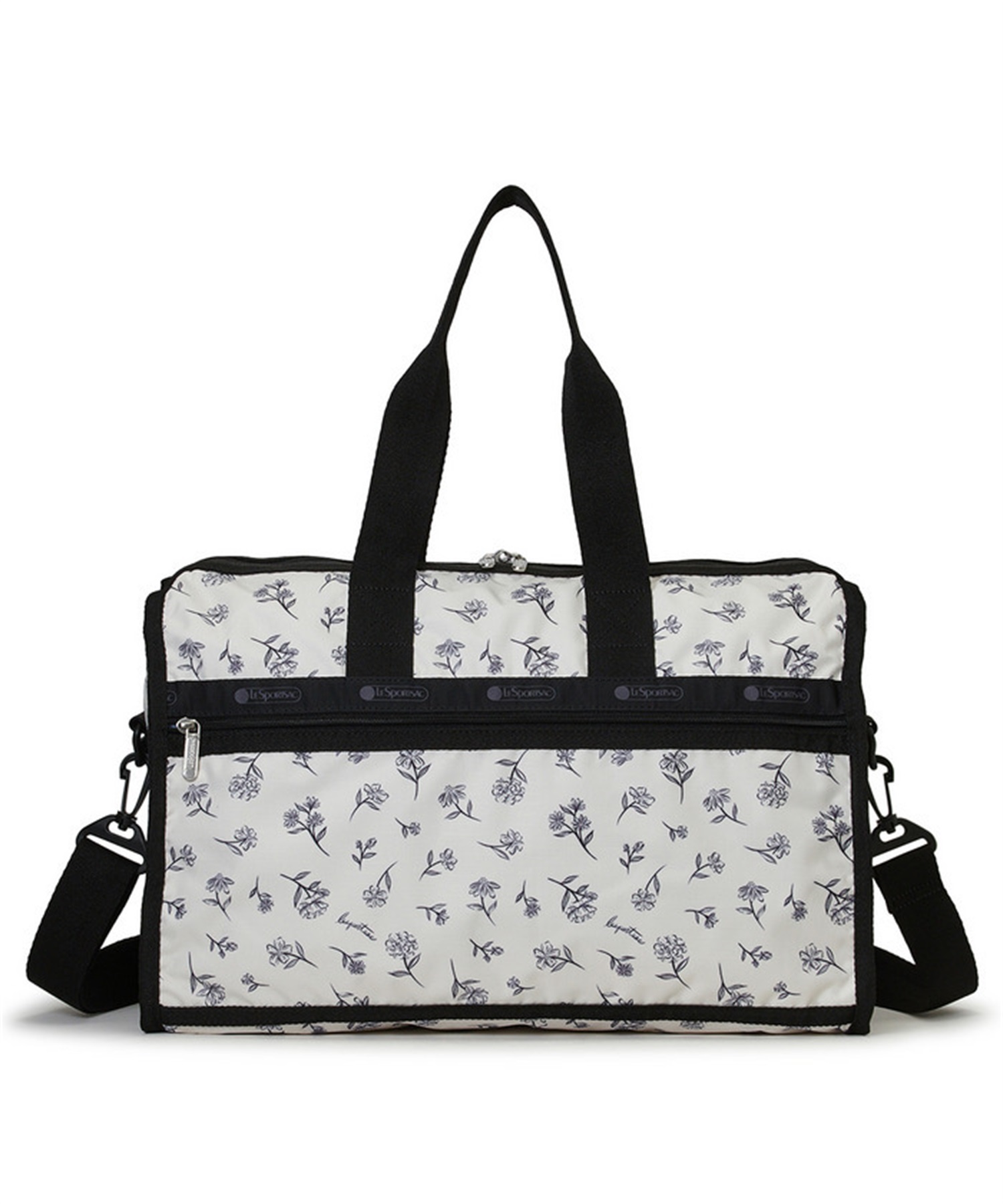 DELUXE MED WEEKENDER(インクスケッチドフローラルアイボリー-フリー)