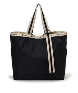 LG HANDLE ADJ TOTE(ブラック/ブラックベージュウェビング-フリー)
