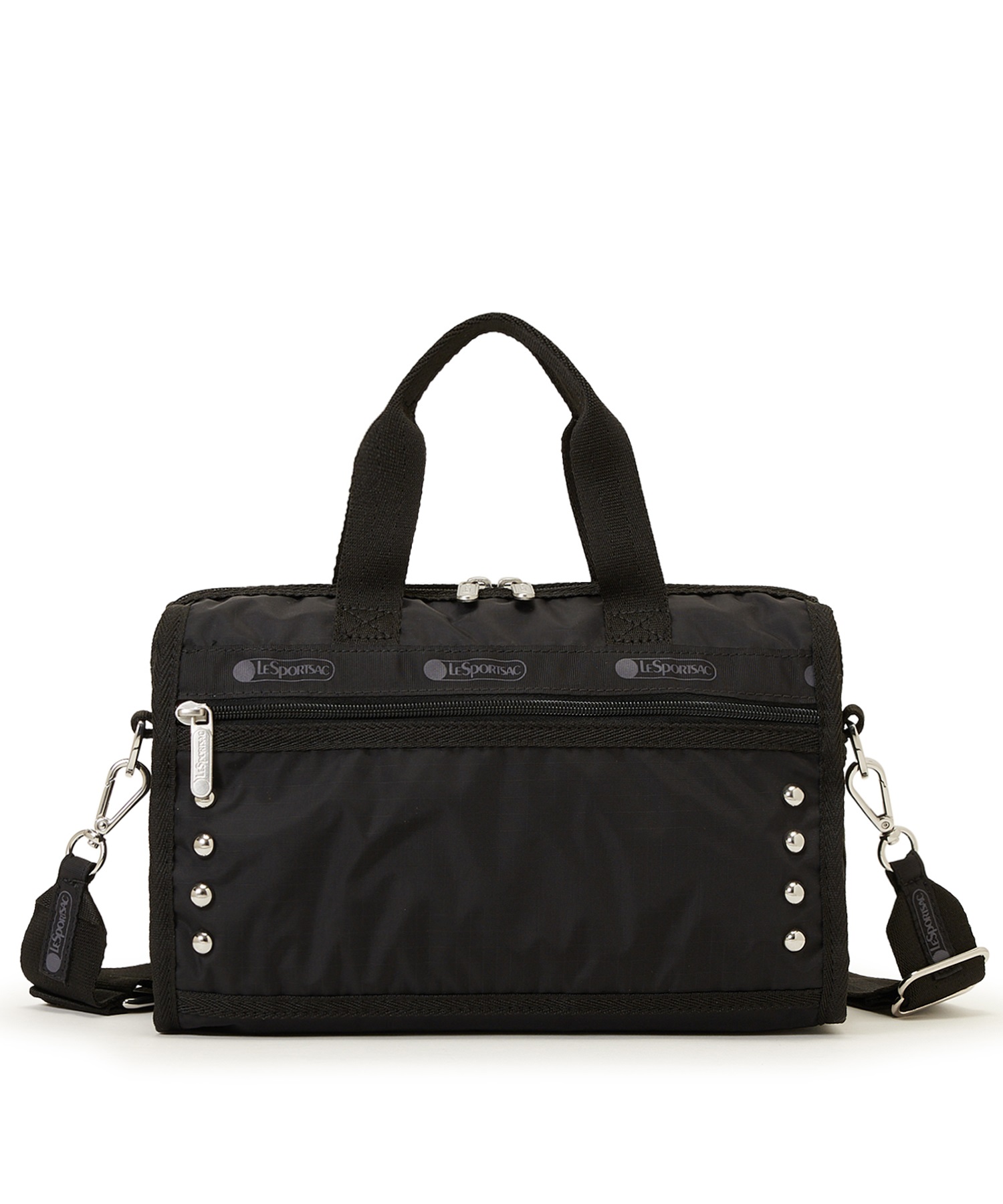 STUDS MINI DUFFEL CRSSBDY(ブラックスタッズ-フリー)