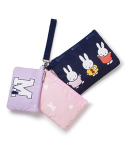 【LeSportsac×Miffy】WRISTLET POUCH SET