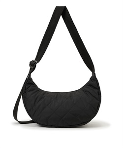 【LeSportsac × United Arrows green label relaxing】MED HAMMOCK ADJ BAG LT(ブラックキルトUA-フリー)