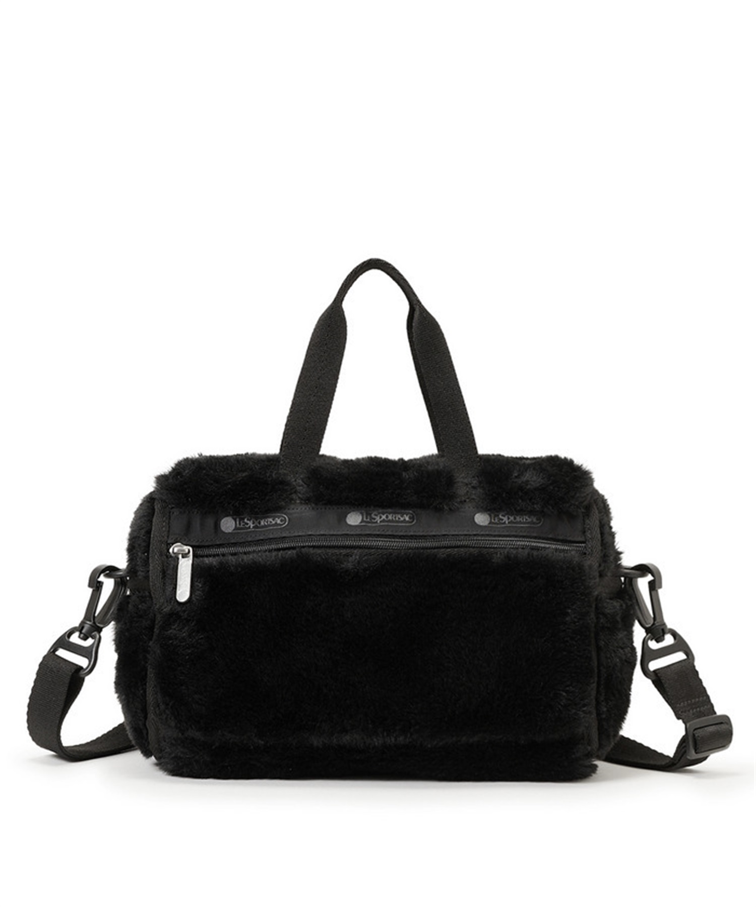 【LeSportsac × United Arrows green label relaxing】DELUXE MINI DUFFEL(ブラックファーUA-フリー)