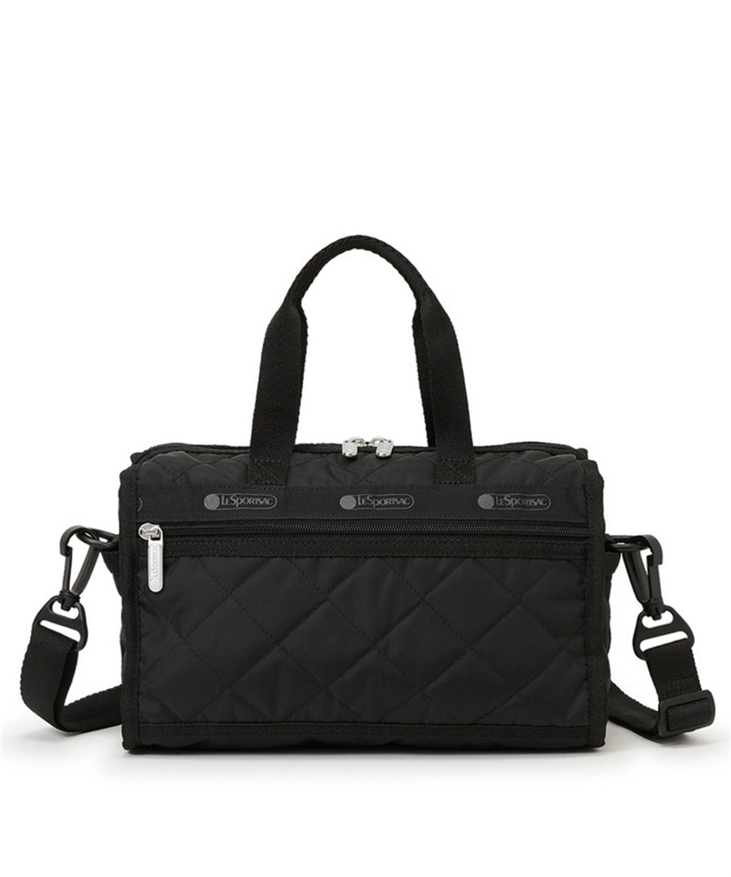 【LeSportsac × United Arrows green label relaxing】DELUXE MINI DUFFEL(ブラックキルトUA-フリー)