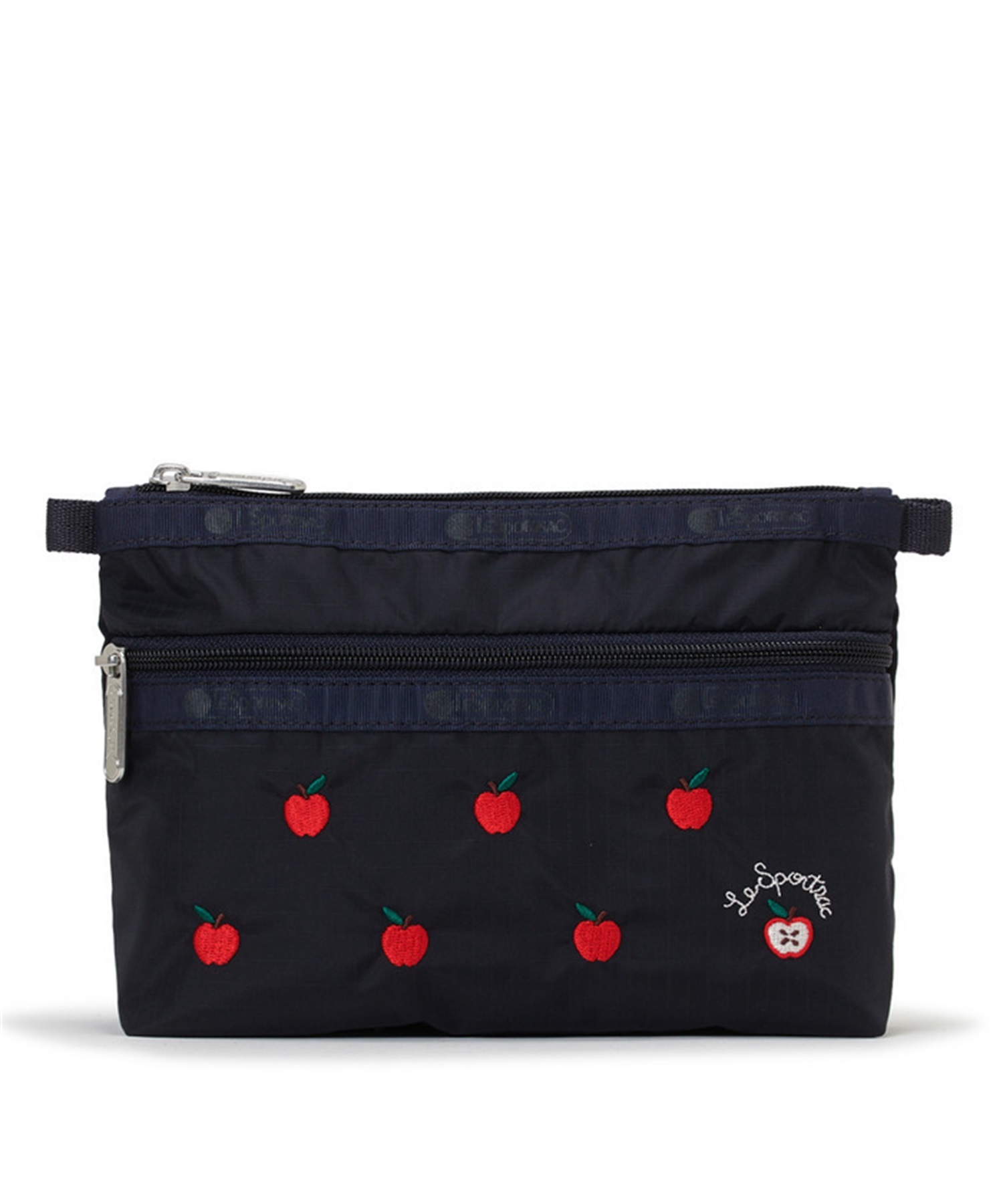 COSMETIC CLUTCH(レッドアップルエンブロイダリー-フリー)