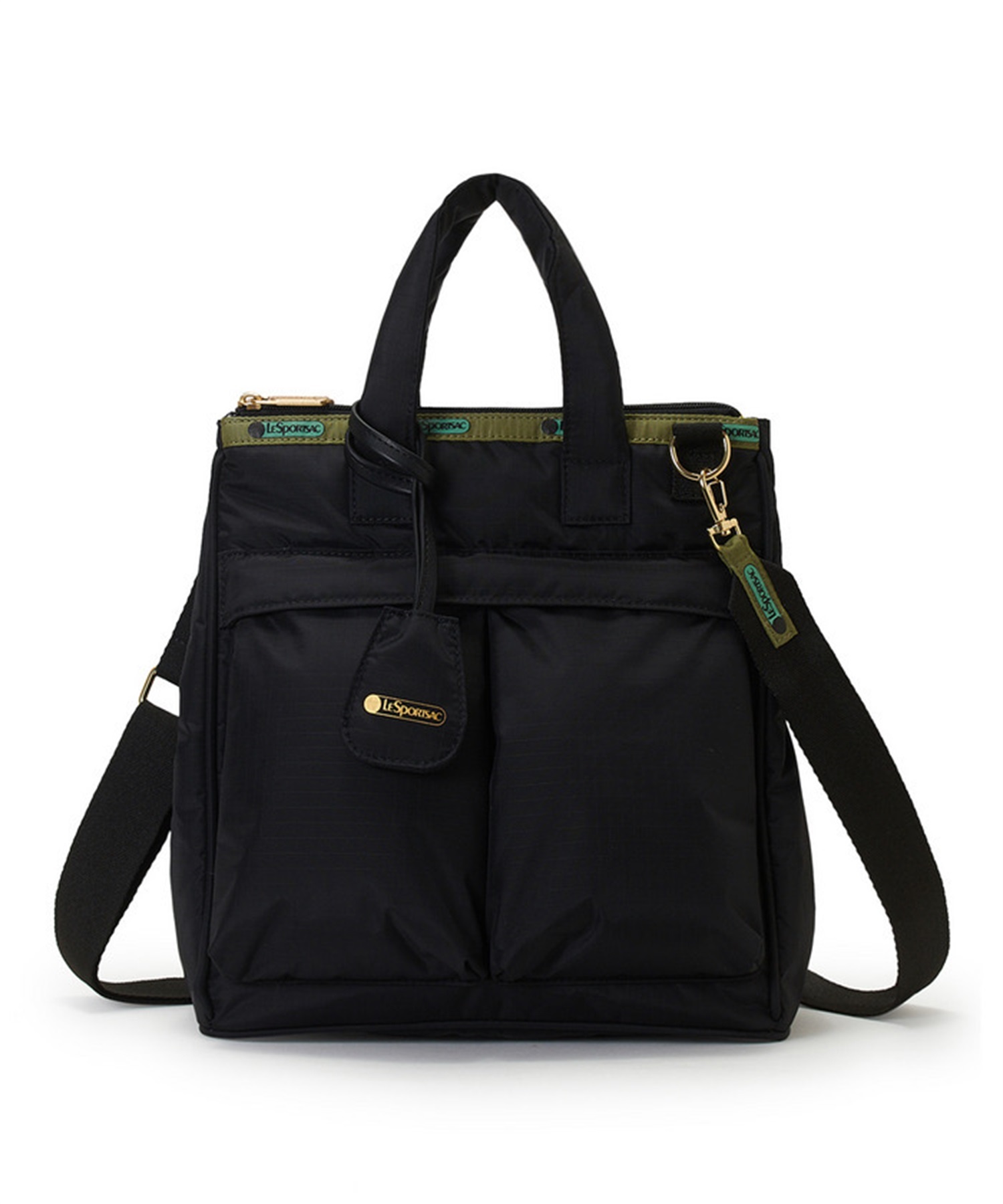 【LeSportsac Atelier】MED HELMET TOTE2(アブストラクトノワール-フリー)