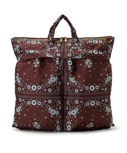 【LeSportsac Atelier】LG HELMET TOTE2(アーシーフローラルコラージュ-フリー)