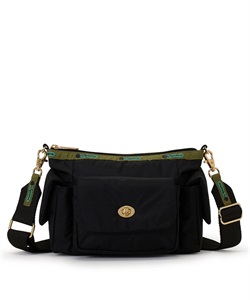 【LeSportsac Atelier】3POCKET SHOULDER BAG(アブストラクトノワールL-フリー)