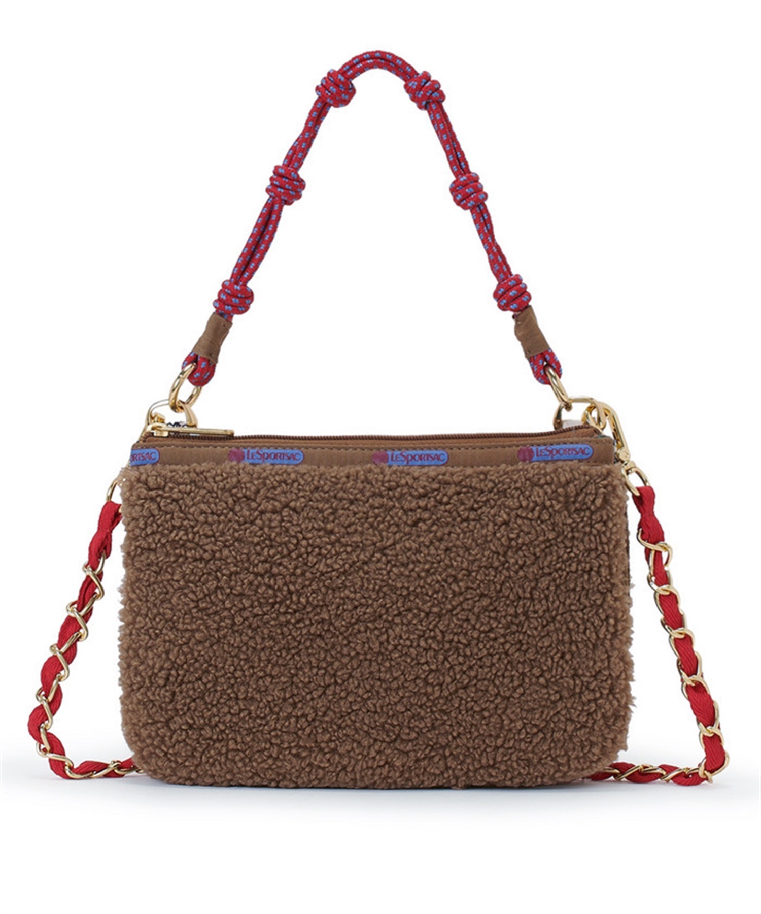 【LeSportsac Atelier】2POUCH CHAIN BAG(ウォームクリムゾンベールC-フリー)
