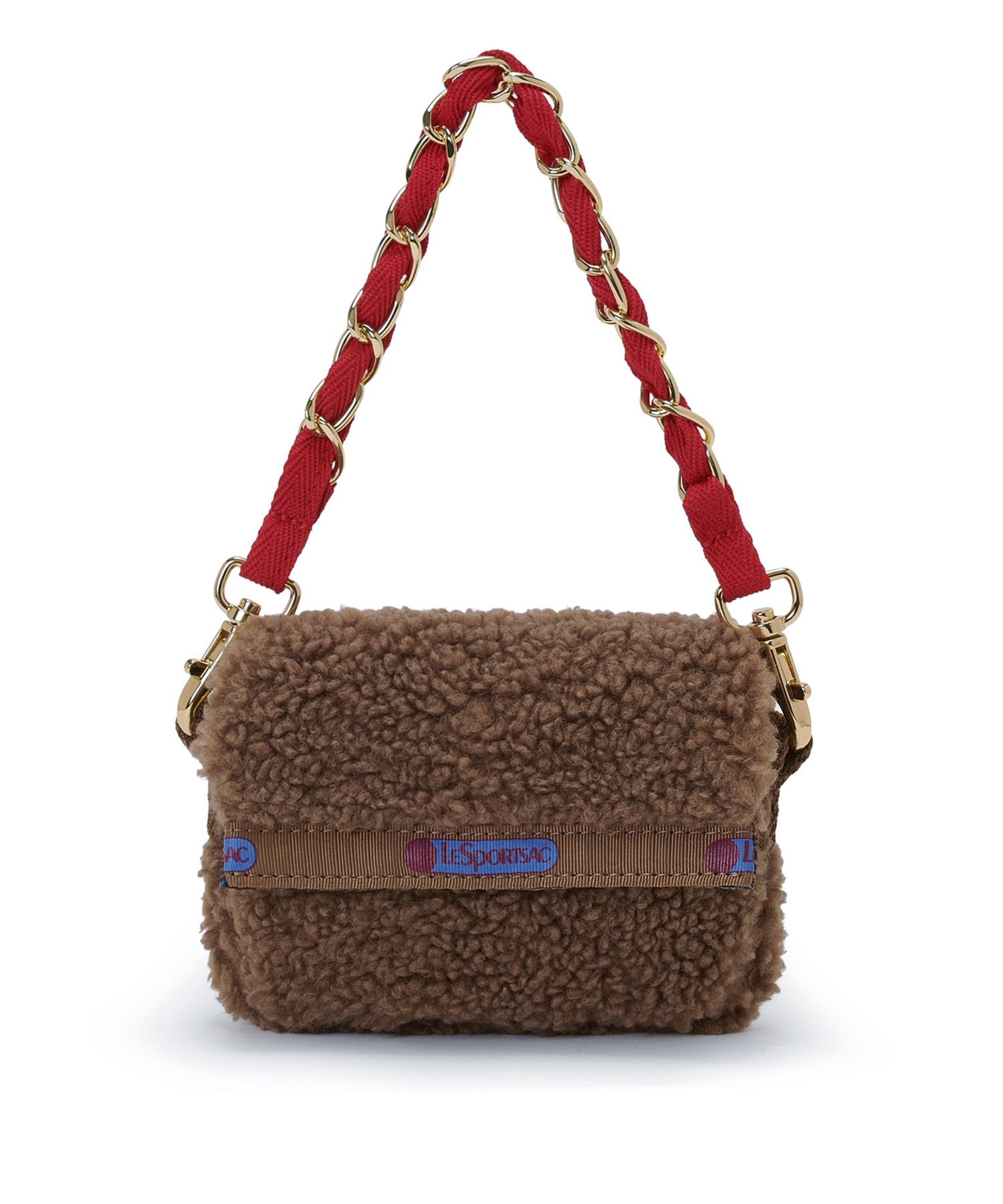 【LeSportsac Atelier】CHAIN MINI CHARM(ウォームクリムゾンベール-フリー)