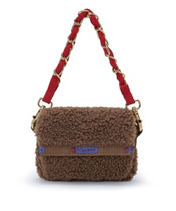 【LeSportsac Atelier】CHAIN MINI CHARM(ウォームクリムゾンベール-フリー)