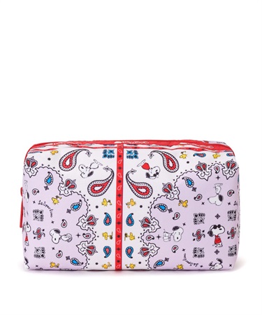 【LeSportsac×PEANUTS】LARGE ZIP POUCH