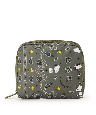 【LeSportsac×PEANUTS】SQUARE COSMETIC