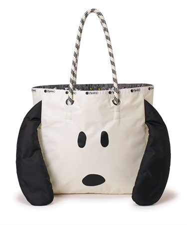 【LeSportsac×PEANUTS】SNOOPY FACE PUFFY TOTE