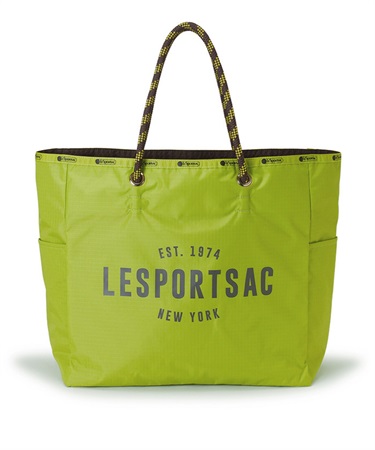 LARGE 2 WAY TOTE(2ウェイ シトラスグリーン/ガナシェ-フリー)