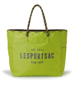 LARGE 2 WAY TOTE(2ウェイ シトラスグリーン/ガナシェ-フリー)
