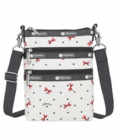 3 ZIP CROSSBODY
