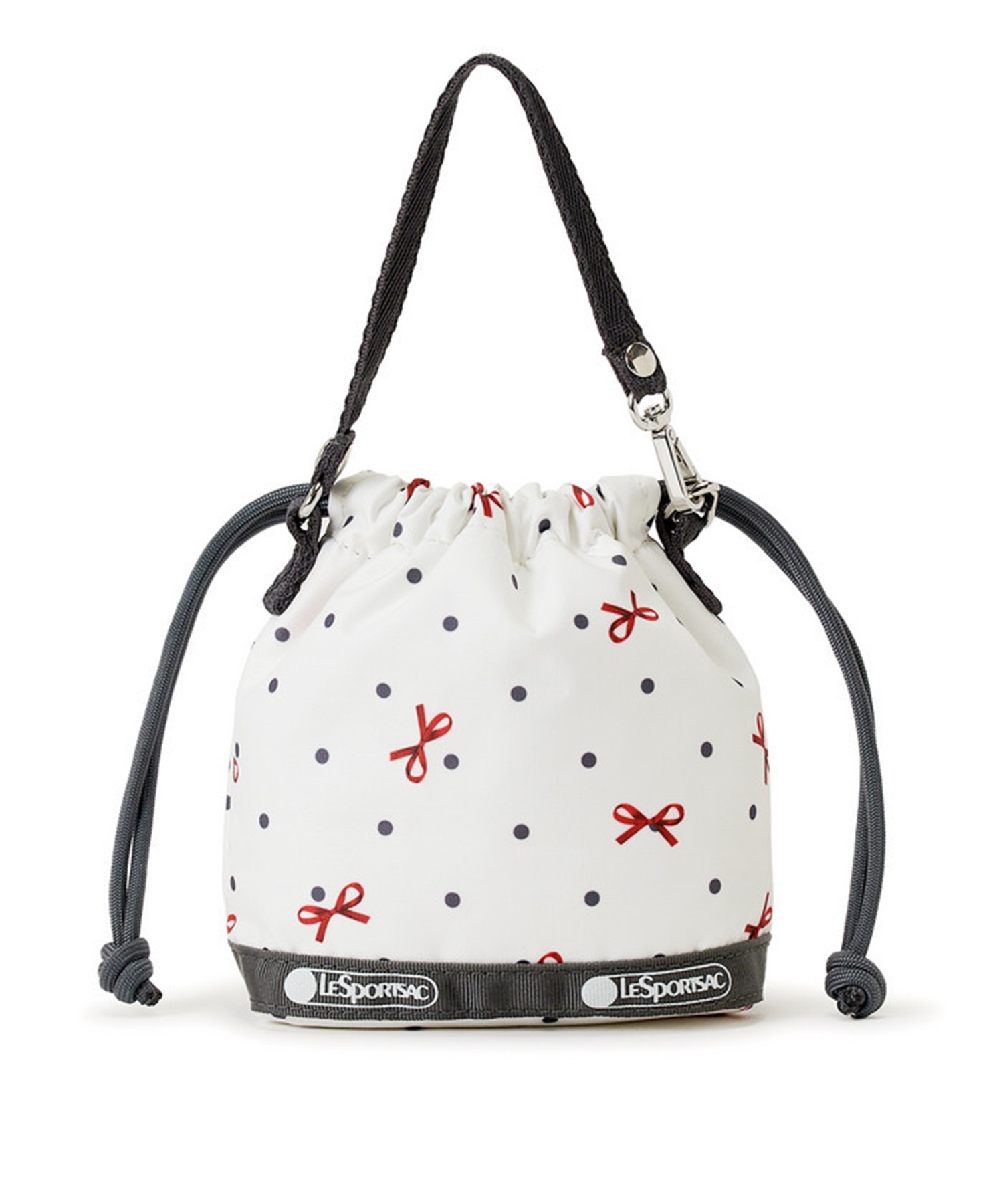 DRAWSTRING BUCKET CHARM(プチボウドット-フリー)