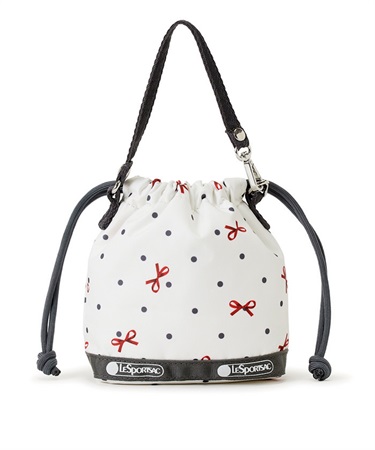 DRAWSTRING BUCKET CHARM(プチボウドット-フリー)