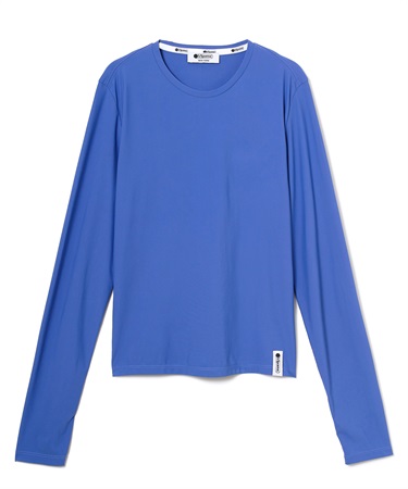 【Multi Comfort】クルーネックプルオーバー(サックス-S)