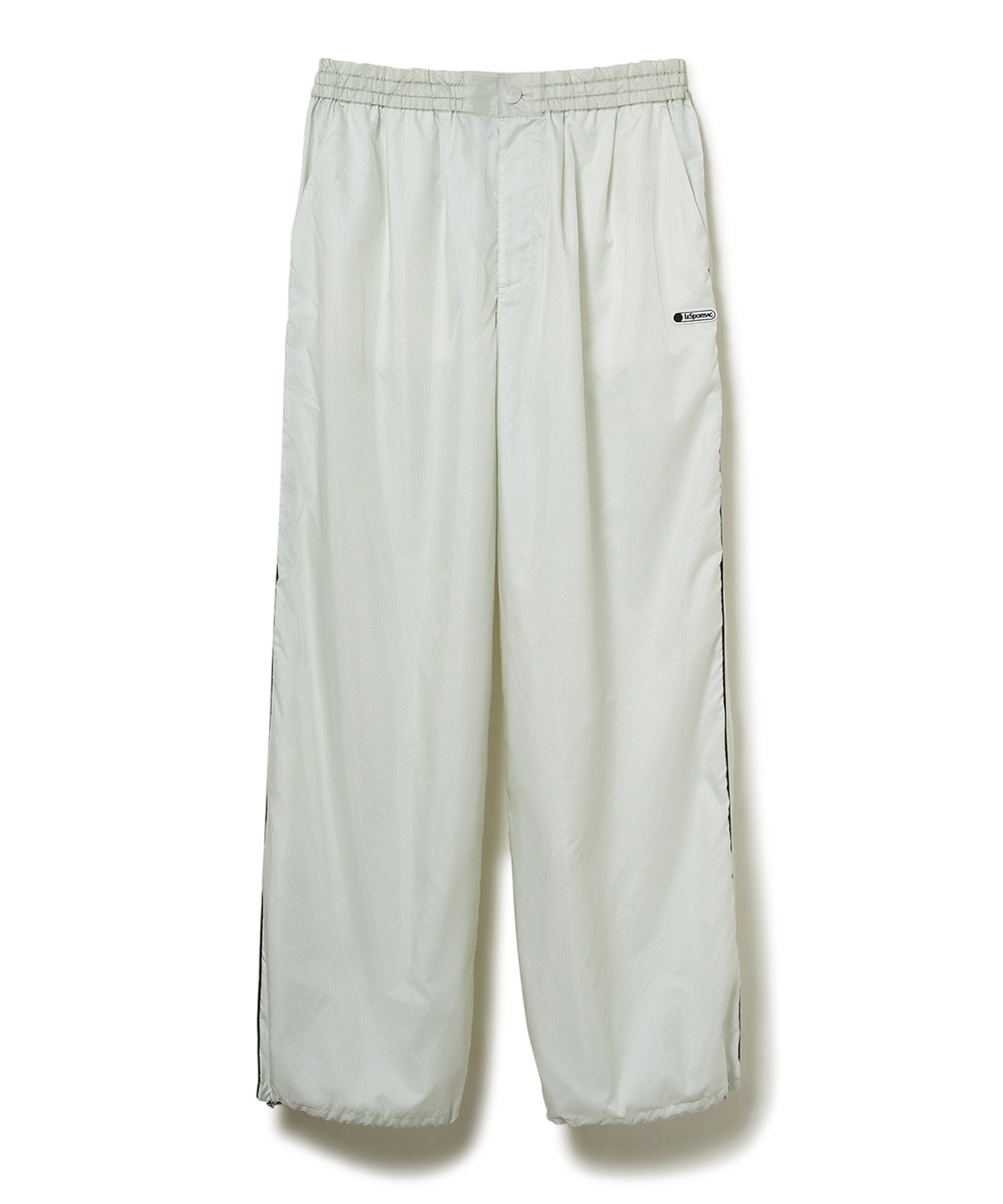 リップストップナイロンシアーパンツ(ホワイト-F)