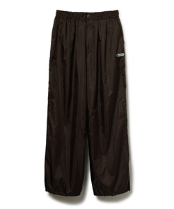 リップストップナイロンシアーパンツ(ブラウン-F)