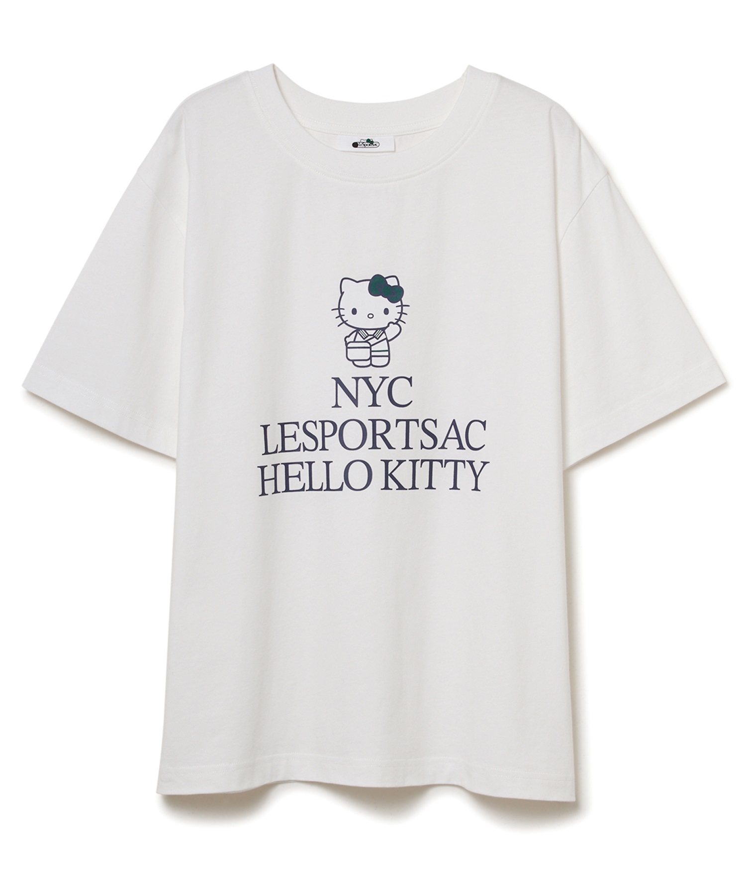 【LeSportsac×Hello Kitty】NYC Tシャツ(ホワイト-S)