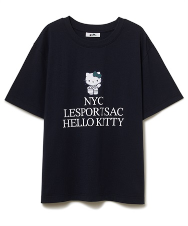 【LeSportsac×Hello Kitty】NYC Tシャツ(ネイビー-S)