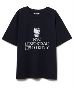 【LeSportsac×Hello Kitty】NYC Tシャツ(ネイビー-S)