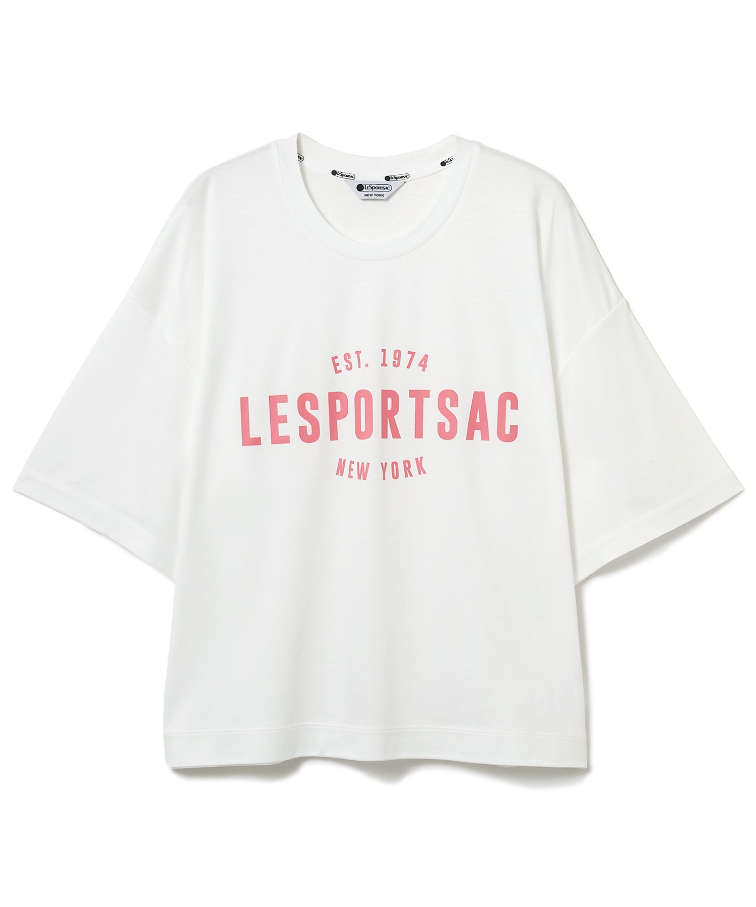 LeSportsac プリントTシャツ(ホワイト-F)