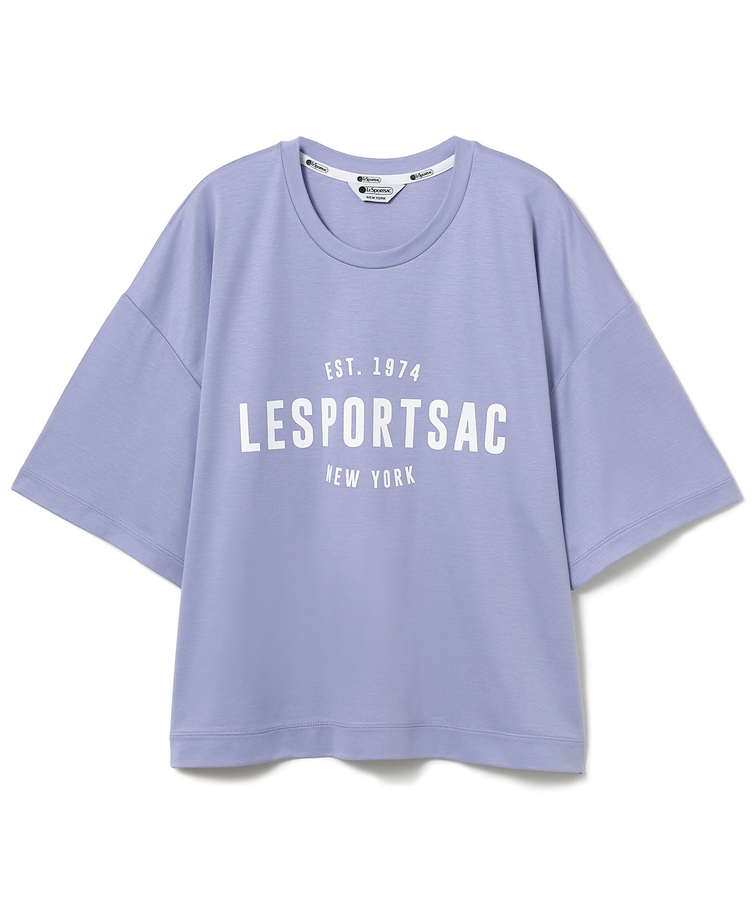 LeSportsac プリントTシャツ(サックス-F)
