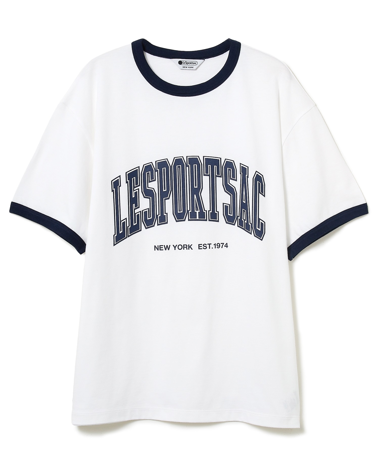 LeSportsac プリントリンガーTシャツ(ホワイト-F)