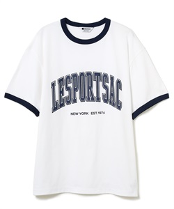 LeSportsac プリントリンガーTシャツ(ホワイト-F)