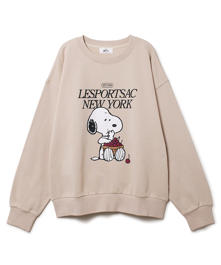 【LeSportsac×PEANUTS】 スウェットプルオーバー