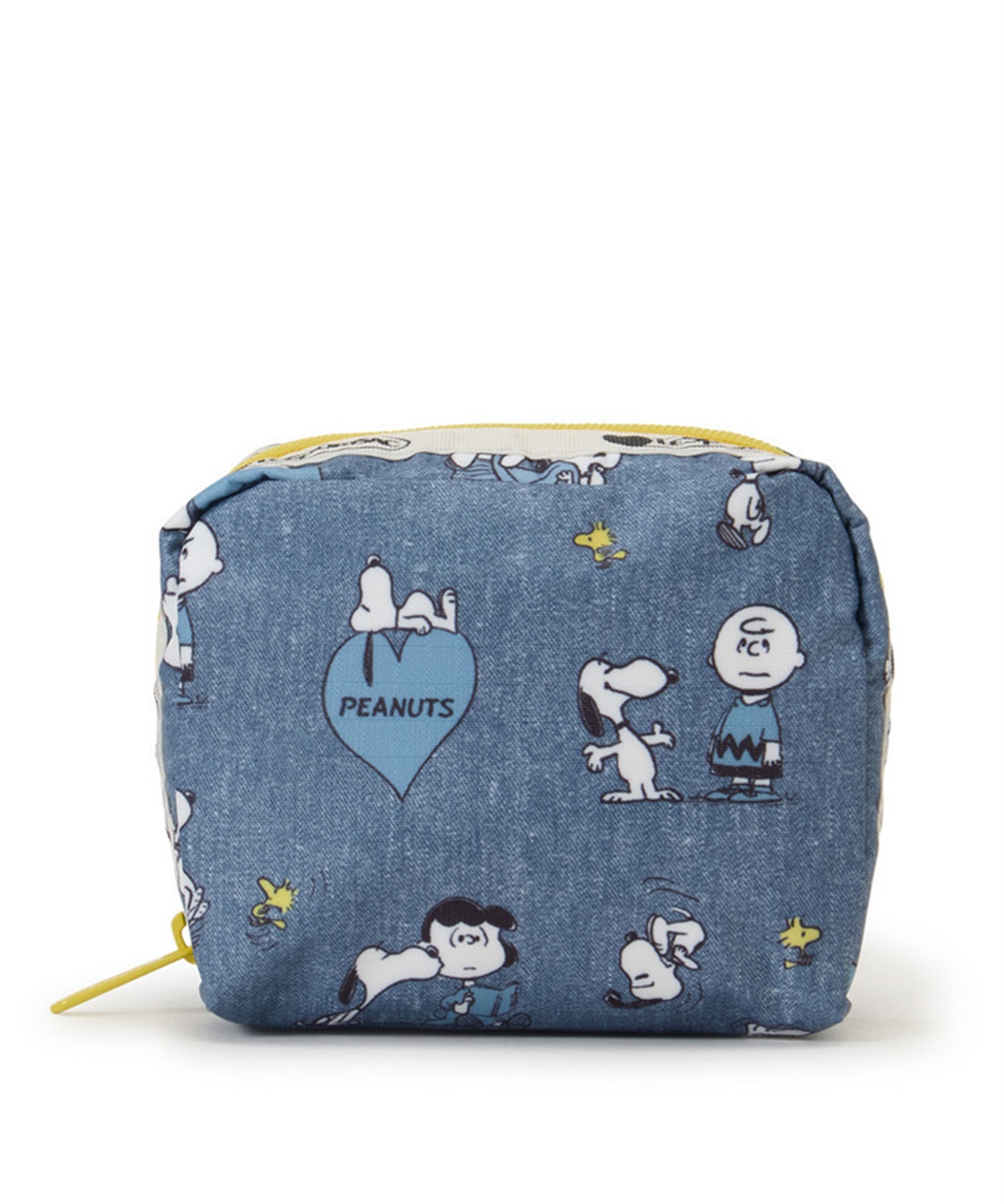 【LeSportsac×PEANUTS】SQUARE COSMETIC(ピーナッツハッピーパルズACC-フリー)