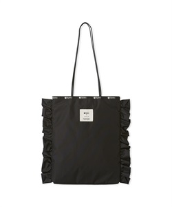 【LeSportsac × FRAY I.D】RF VERTICAL CITY TOTE ブラックソリッドラッフルFR
