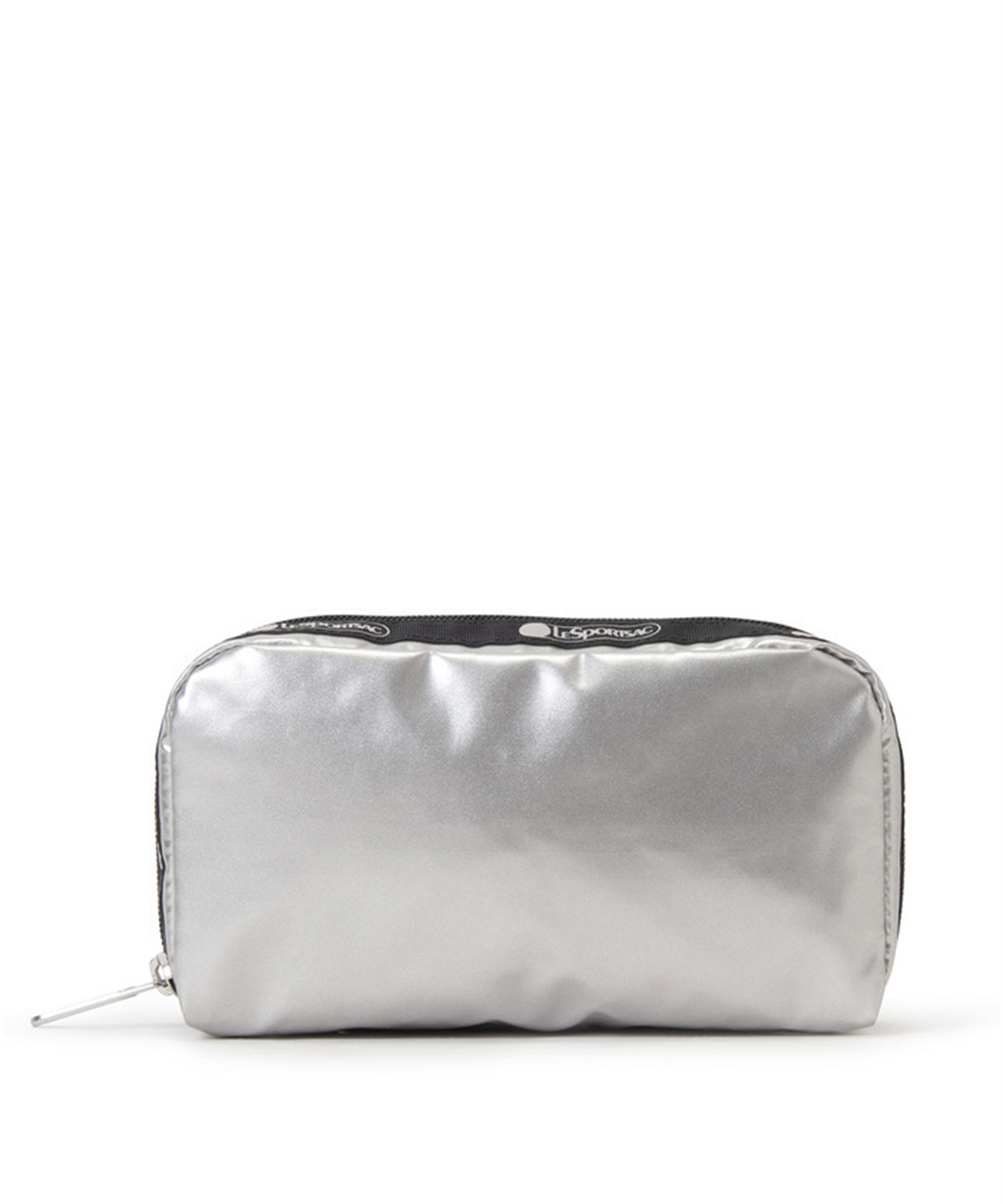 【LeSportsac for ADAM ET ROPE】RECTANGULAR COSMETIC(アダムシルバー/ブラック-フリー)