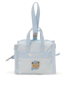 【LeSportsac×familiar】MICRO WEEKENDER CHARM(ファミリアブルーチャーム-フリー)